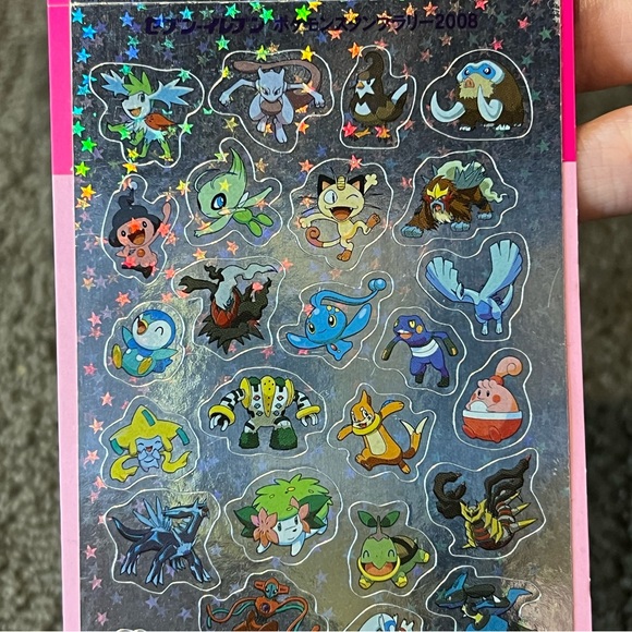 *2008* Pokémon 7-Eleven Holographic Sticker Sheet Japan Exclusive Anime Official - Picture 5 of 10